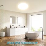 Swoieltr LED Deckenleuchte Ø28cm 24W 4000K – 2000LM Flach Wohnzimmer & Badezimmer – Bild 5
