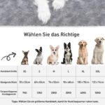 KSIIA Hundebett 90x60cm – Orthopädisches Hundekörbchen für grosse Hunde, maschinenwaschbar – Bild 8