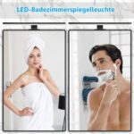Aogled LED-Spiegelleuchte 40cm 10W 4000K – Badezimmerlampe Neutralweiss 820LM – Bild 6