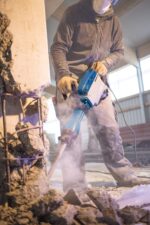 Scheppach AB1700 Abbruchhammer 1700W – 50J Schlagkraft für professionelle Abbrucharbeiten – Bild 2
