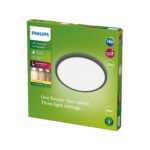 Philips LED SuperSlim Aussenleuchte 15W – Warmweiss IP54 Wetterschutz für Terrasse & Veranda
