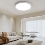 JDONG LED Deckenleuchte 54W Ø50cm – Flache Designleuchte Natürliches Weiss 4000K – Bild 6