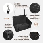 WUGLO Hunde-Autositz Rückbank – Extra stabil für Hunde bis 26 kg – Bild 5