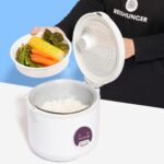 Reishunger Reiskocher 1,8L mit Keramikbeschichtung – Starterset mit Zubehör Weiss – Bild 4