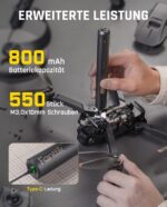 Fanttik E2 Ultra Elektro-Schraubendreher 50-teilig – Präzisions-Reparaturset mit 0,6 Nm Drehmoment – Bild 4