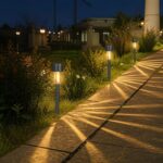Hqynss 12er Set Solarleuchten mit Warmweiss LED – IP65 Gartenbeleuchtung für Aussen – Bild 6