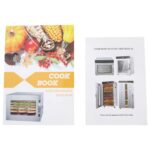 Mqwdxzfes Dörrautomat 1500W mit 16 Edelstahl-Tabletts – Profi-Obsttrockner für Obst, Gemüse & Fleisch – Bild 9