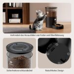IMIPAW Futterautomat Katze & Hund 3L – Programmierbar bis 6 Mahlzeiten täglich – Bild 5