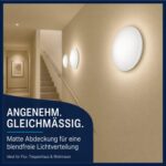 HAVA Deckenleuchte 2x E27 mit Metallrahmen – Wand- & Deckenmontage für Innenräume – Bild 4