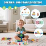 LearnToy Montessori 7-in-1 Aktivitätsset – Motorik-Spielzeug für Kleinkinder 18–36 Monate – Bild 5