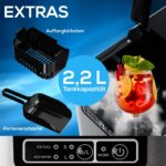 Tronitechnik EM 02 Eiswürfelmaschine – 12 kg/24 h Edelstahl mit Selbstreinigung – Bild 7