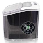 Mulano Eiswürfelmaschine Edelstahl – 10-12 kg Eis täglich für Zuhause & Events – Bild 3