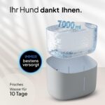 PRETTYPAW Hunde-Trinkbrunnen 7L mit Filter & LED – Leise Wasserversorgung für Hunde – Bild 5