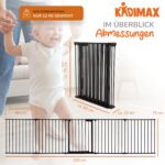 Panorama24 Kaminschutzgitter 300cm – Kindersicherung mit Tür & stabiler Metallkonstruktion – Bild 2