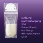 Philips Avent Muttermilchbeutel 180 ml – 50 vorsterilisierte BPA-freie Lagerbeutel – Bild 7