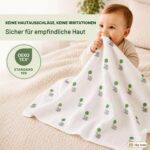Tiny Trees Musselintücher 70x70 cm – 6er-Pack Spucktücher aus Bambus & Baumwolle – Bild 6