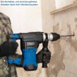 Scheppach DH1500 Plus Bohrhammer 1500W – 4in1 Abbruchhammer mit SDS-Plus für Beton & Stein – Bild 2