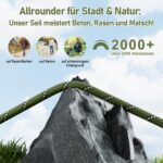 X XBEN Schleppleine 3–30 m mit Sicherheitskarabiner – Trainingsleine für alle Hunderassen – Bild 4