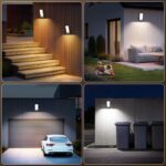 ToyGlee LED Außenlampe mit Bewegungsmelder – 10000mAh Akku, IP65 Wasserdicht für Garten & Garage – Bild 8