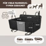 Hainberger Hundedecke Auto 137x147 cm – Wasserabweisend & Kratzfest für sichere Fahrten – Bild 2