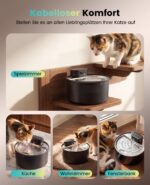 oneisall Katzenbrunnen kabellos 3.2L – Ultraleise Trinkbrunnen mit 45 Tage Akkulaufzeit – Bild 3