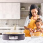 Duronic PM152 Crêpes Maker XXL – 37 cm Profi-Crepesmaker mit abnehmbarer Platte & Zubehör – Bild 2