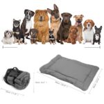 Norhogo Hundebett 90x60cm Wasserdicht – Faltbare Hundematratze für Reisen & Zuhause – Bild 2
