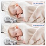 ieGeek Babyphone 2K 5" WLAN PTZ 360° – HD Nachtsicht mit App-Steuerung für Eltern – Bild 4