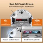 roborock Qrevo Edge 2 Saugroboter mit Wischfunktion – 25.000 Pa Saugkraft & Heisswater-Reinigung – Bild 5