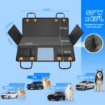 HikeSeptPals Hundedecke Auto Rückbank 131x62cm – Rutschfest & Kratzfest für Hunde bis 180kg – Bild 6
