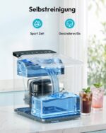 EUHOMY Eiswürfelmaschine IM021 – Automatisch 9 Eiswürfel in 2 Grössen – Bild 5