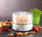 Rosenstein & Söhne Dörrautomat DH-25 mit 5 Einsätzen – Dehydrator für Obst & Gemüse – Bild 2