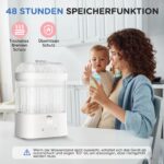 Bear 4-in-1 Babyflaschen-Sterilisator mit Trocknung – 48h Lagerfunktion – Bild 6