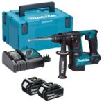 Makita 18V Bohrhammer Brushless mit 2 Akkus – Leicht & Vibrationsfrei für Profis