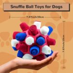 Larimuer Schnüffelball für Hunde – Interaktives Intelligenzspielzeug für kleine & mittlere Hunde – Bild 2