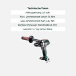 metabo BS 18 LTX BL I Akku-Bohrschrauber 18V Brushless – Profi-Elektrowerkzeug ohne Akku – Bild 5