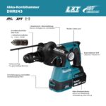 Makita DHR243Z Akku-Kombihammer 18V – SDS-PLUS Meisselhammer für Profis – Bild 3