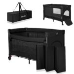 Lionelo Ellen 3in1 Reisebett für Neugeborene bis 15 kg – Beistellbett & Reisebett