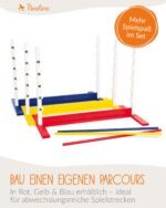 PINOLINO Hobby Horsing Hindernishürde Hoppe – höhenverstellbar 20–60 cm für Kinder – Bild 8