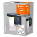 LEDVANCE SMART+ WiFi Cascade 18cm RGBW Wandleuchte – Dimmbare Außenbeleuchtung mit Sprachsteuerung – Bild 5