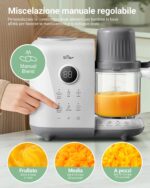 Bear 6-in-1 Dampfgarer mit Mixer – Premium Babynahrungszubereiter BPA-frei – Bild 4