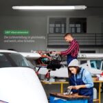 TONFFI 36W 115cm LED Feuchtraumleuchte mit Bewegungsmelder – IP65 Sensor Röhrenlampe für Garage & Werkstatt – Bild 6
