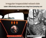 Pecute Hundeautositz Rückbank 70x50x55 cm – Wasserdicht & Kratzfest für mittlere bis grosse Hunde – Bild 4