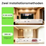 ALUSSO 6er Set LED Einbaustrahler 12V – Ø55-68mm Deckenspots mit 3 Farbtemperaturen – Bild 5