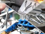 Fellschere 10,5 cm mit Mikroverzahnung – Profi-Hundeschere aus Solingen Made in Germany – Bild 7