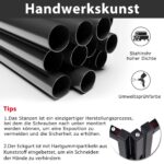 UISEBRT Kaminschutzgitter 305cm mit Tür – Stabiles Schutzgitter für Kinder & Haustiere – Bild 6