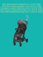 Nania Myla Kinderwagen – Kompakter Buggy 0–4 Jahre, 7,5 kg, mit Transporttrolley – Bild 4