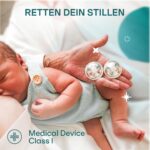 Koala Babycare Silberhütchen – 2 Stück Stillhütchen für empfindliche Brustwarzen – Bild 4