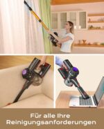 VACTechPro F02 Akku Staubsauger kabellos mit 35 kPa – 6in1 Multifunktion für alle Oberflächen – Bild 5