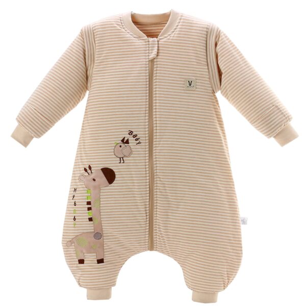 Chilsuessy Baby Schlafsack mit Füssen 80-90cm – Bambusfaser & Baumwolle, 2.5 Tog